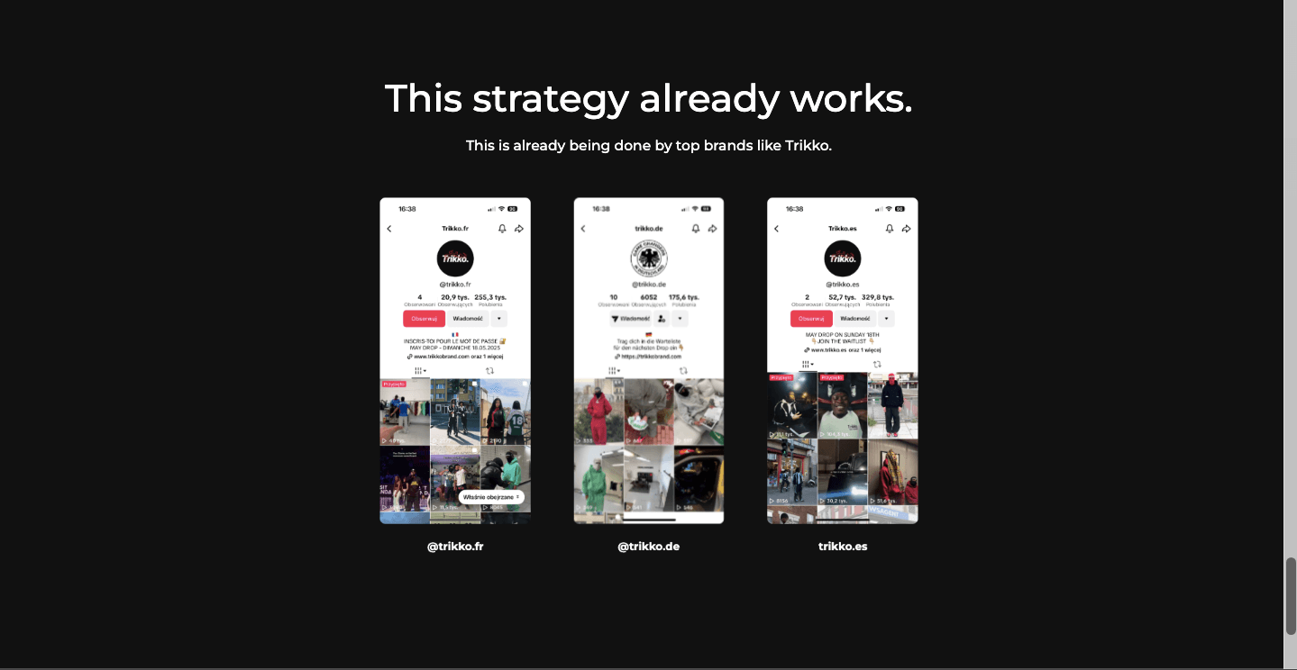 WorldTok — Strona, która przyciąga globalnych klientów. — Sprawdzone efekty